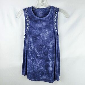 American Eagle Soft & Sexy Marbled Tye Die Tank Top Sm Boho Edgy Summer